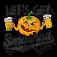 Lets Get Smashed Funny Pumpkin Beer Halloween T-shirt Maternity Scoop Neck T-shirt | Artistshot