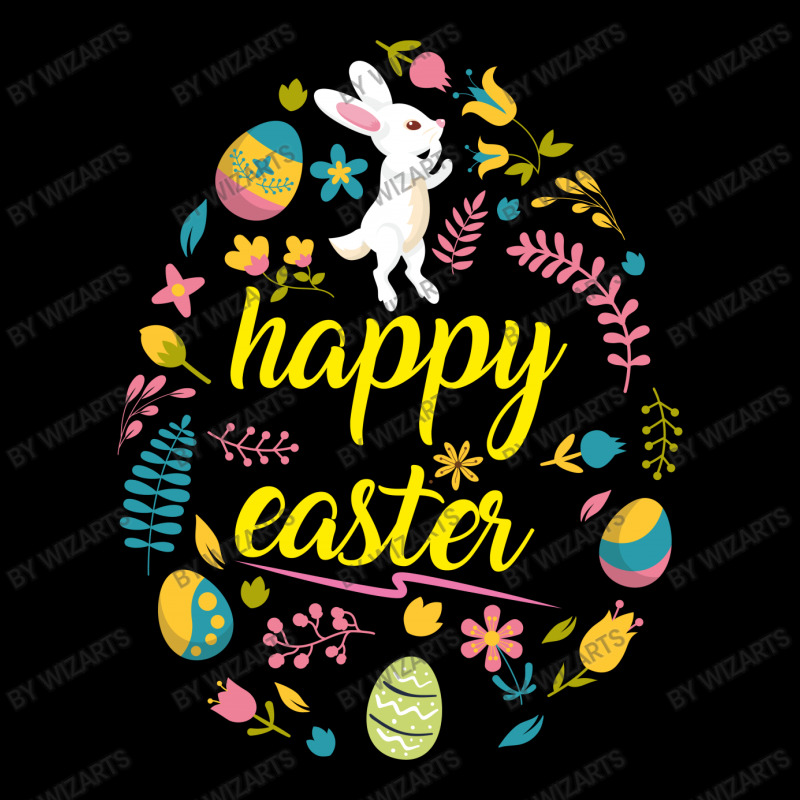 Happy Easter Day Egg Zipper Hoodie | Artistshot
