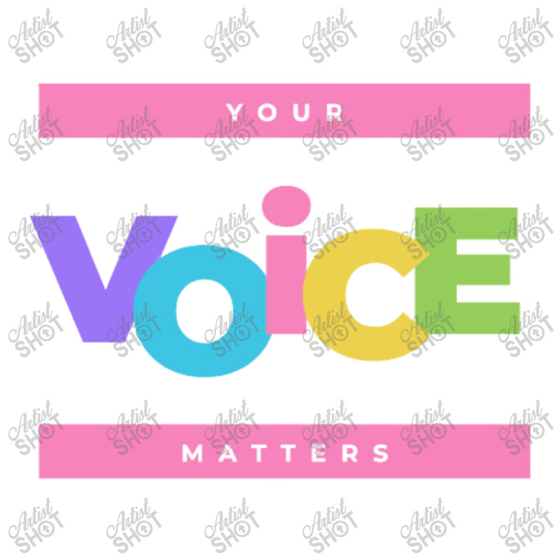 Your Voice Matters 3/4 Sleeve Shirt | Artistshot