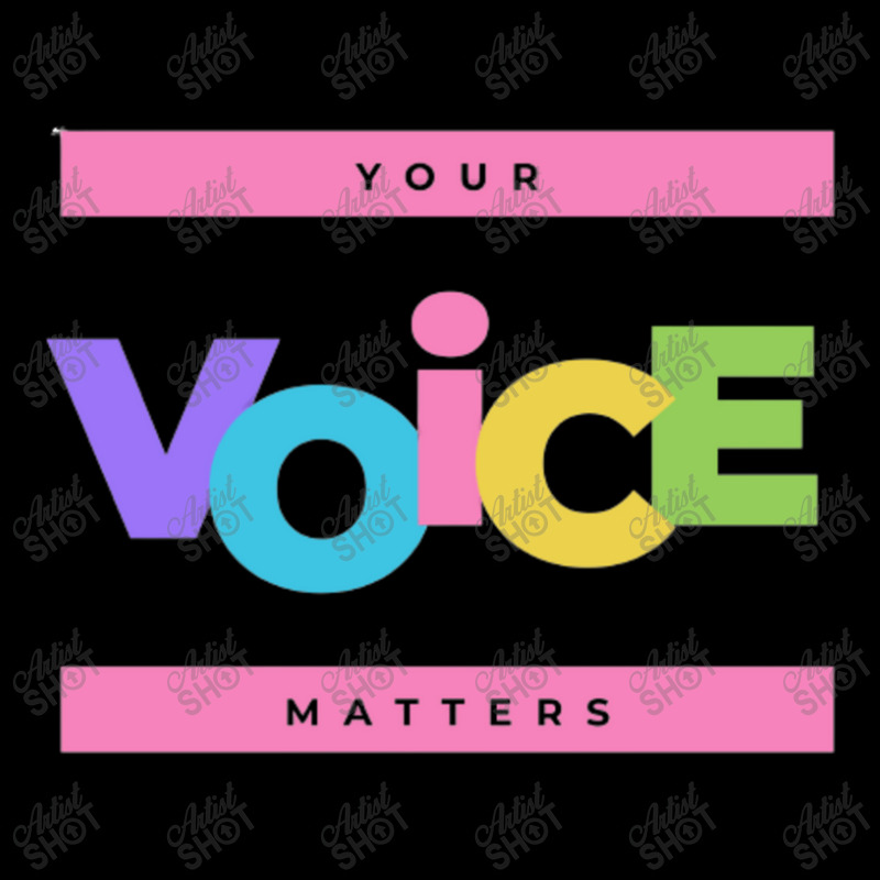 Your Voice Matters Fleece Short | Artistshot