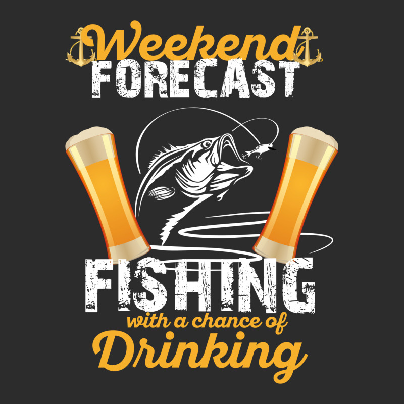 Weekend Forecast Fishing With A Chance Of Drinking Exclusive T-shirt | Artistshot