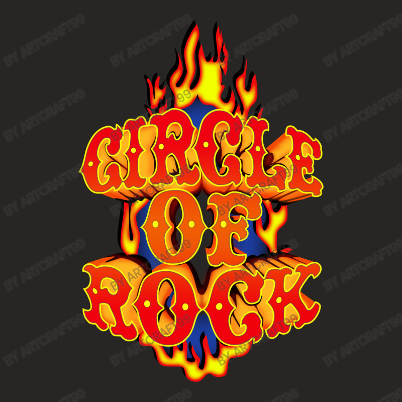 The Circle Of Rock New Ladies Fitted T-Shirt by Artcraft99 | Artistshot