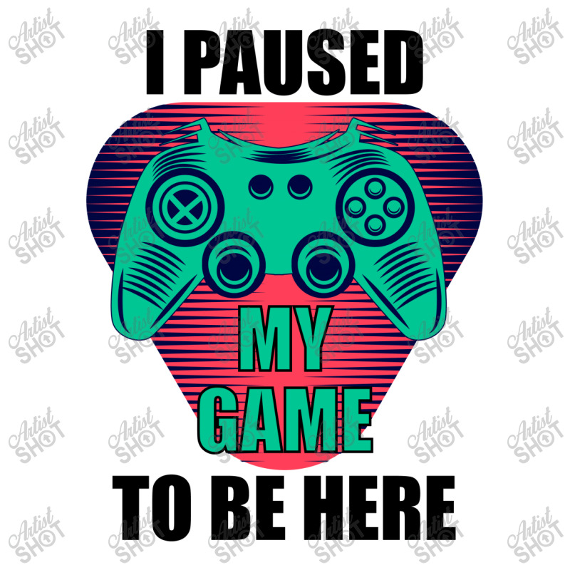 Cool I Paused My Game To Be Here Gamer Men's Long Sleeve Pajama Set | Artistshot