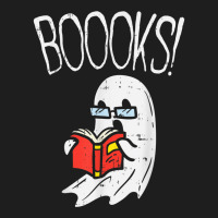 Boooks Ghost Librarian Reading Book Funny Halloween Costume Classic T-shirt | Artistshot