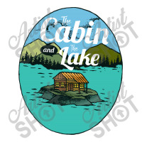 The Cabin And The Lake V-neck Tee | Artistshot