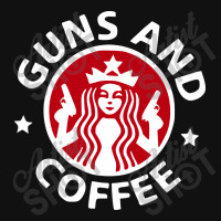 Guns And Coffee All Over Men's T-shirt | Artistshot