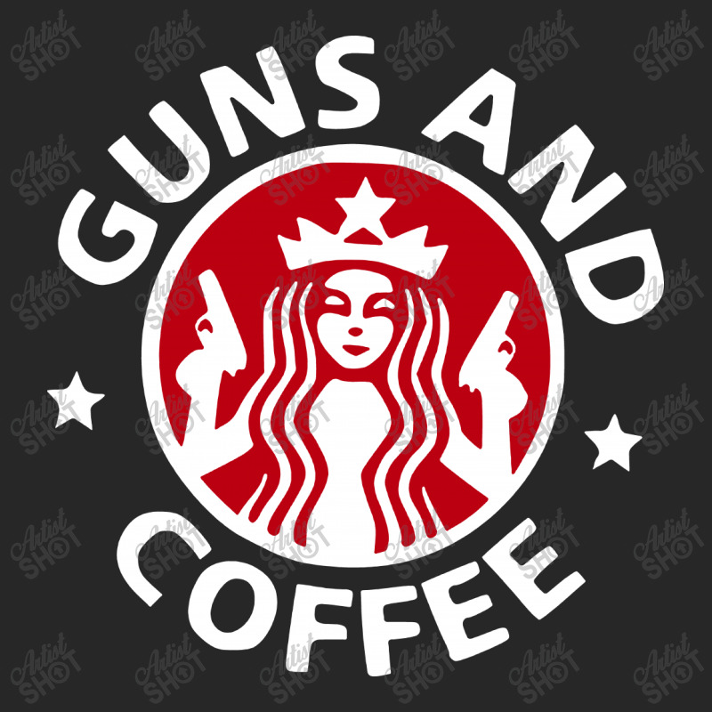 Guns And Coffee Men's T-shirt Pajama Set | Artistshot