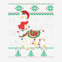 Fa La La Llama Christmas Santa Hat Lights Ugly Sweater 136 Camper Cup | Artistshot