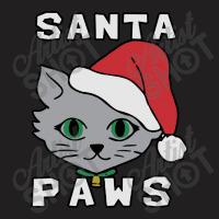 Santa Paws Cat Kitten Ugly Christmas T-shirt | Artistshot