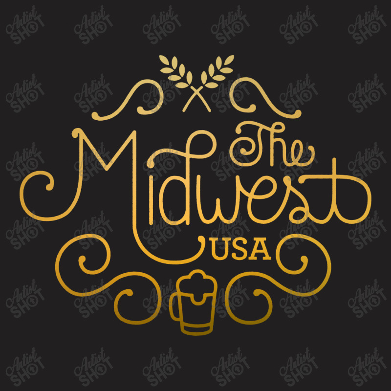 The Midwest Usa T-shirt | Artistshot