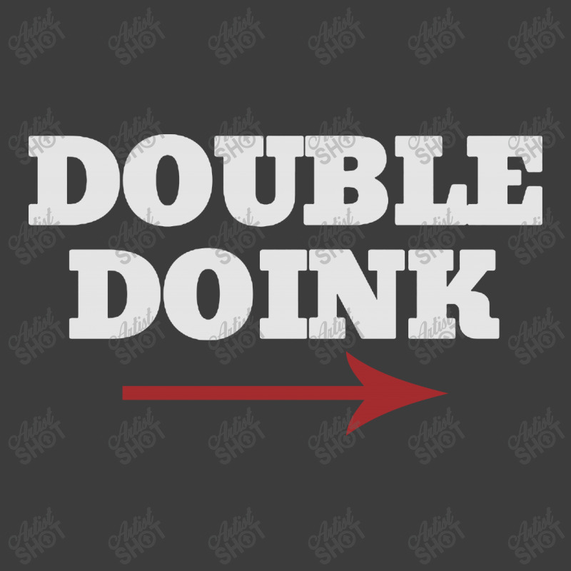 Double Doink White Men's Polo Shirt | Artistshot
