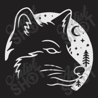 Wolf Moon T-shirt | Artistshot
