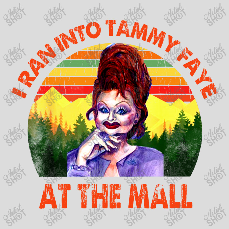 I Ran Into Tammy Faye At The Mall Vintage Men's Polo Shirt | Artistshot
