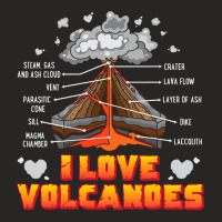 Geology Science Geologist Collector Volcano Funny T Shirt Ladies Fitted T-shirt | Artistshot