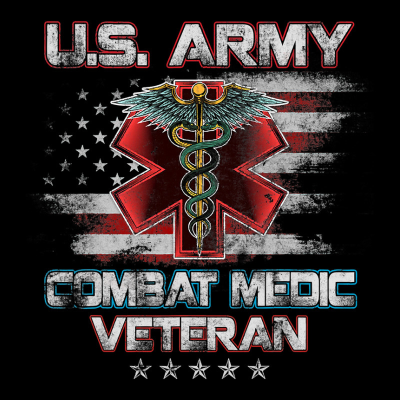 U.s Army Combat Medic Proud Veteran Medical Military Retired 138 Adjustable Cap by pester | Artistshot