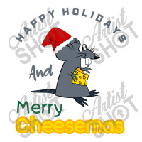Happy Holidays And Merry Cheesemas Youth Sweatshirt | Artistshot