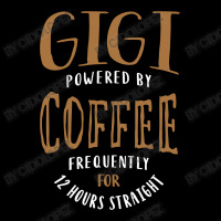 Gigi Powered By Coffee Zipper Hoodie | Artistshot