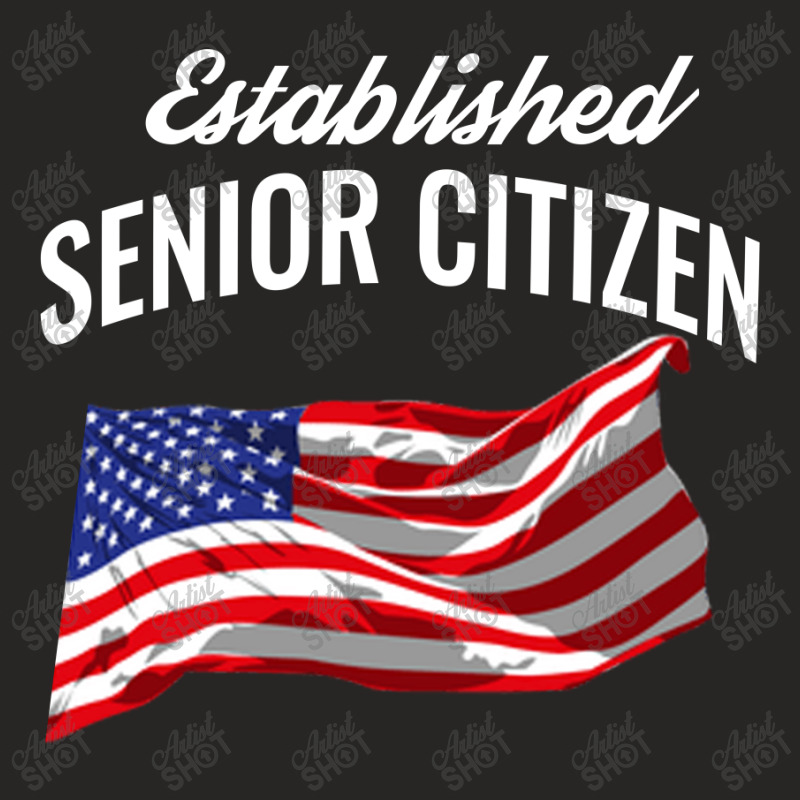 America Establish Senior Citizen Ladies Fitted T-Shirt by cogentprint | Artistshot