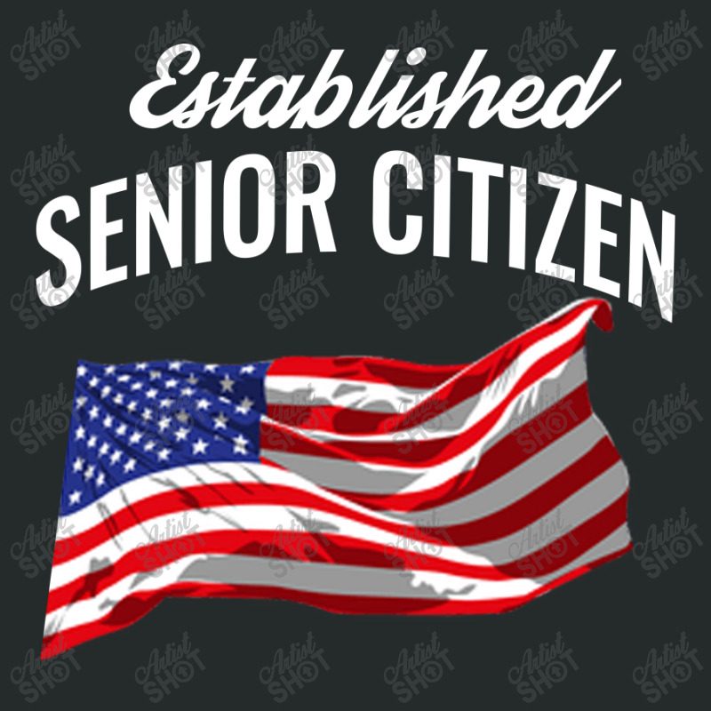 America Establish Senior Citizen Women's Triblend Scoop T-shirt by cogentprint | Artistshot