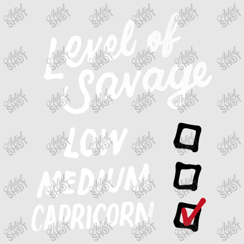 Level Of Savage Low Medium Capricorn Gift Novelty Birthday Premium T S Unisex Jogger | Artistshot