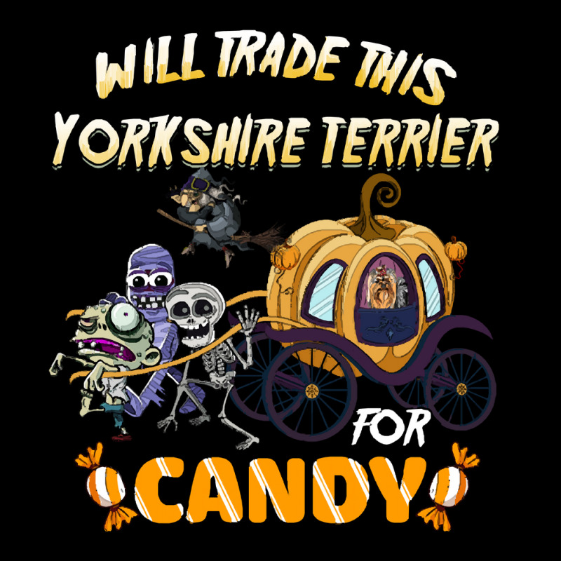 Halloween T  Shirt Will Trade This Yorkshire Terrier For Candy T  Shir Adjustable Cap by beesandpiper | Artistshot