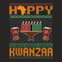 Happy Kwanzaa Seven Candles Principles African American T Shirt Ladies Fitted T-shirt | Artistshot