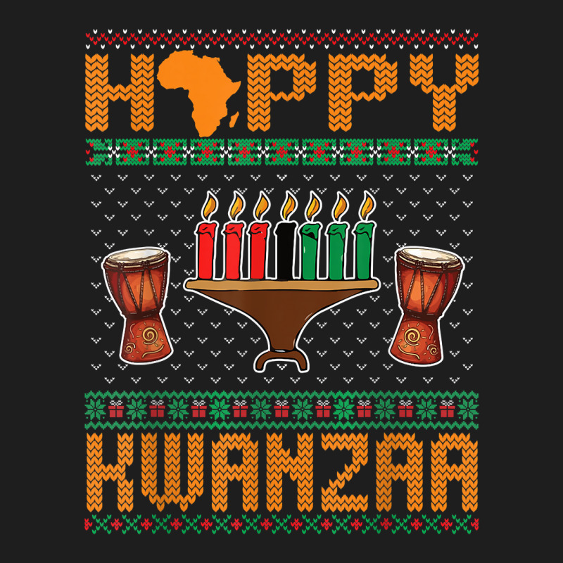 Happy Kwanzaa Seven Candles Principles African American T Shirt Classic T-shirt by efronpngoick3 | Artistshot