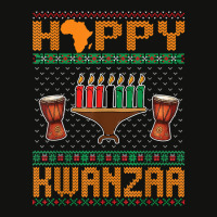 Happy Kwanzaa Seven Candles Principles African American T Shirt Scorecard Crop Tee | Artistshot