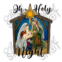 Oh Holy Night Holy Family Women's V-neck T-shirt | Artistshot