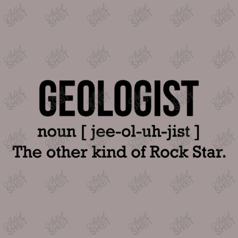 Geologist The Other Kind Of Rock Star Black Vintage Short by BLACKSTONE | Artistshot