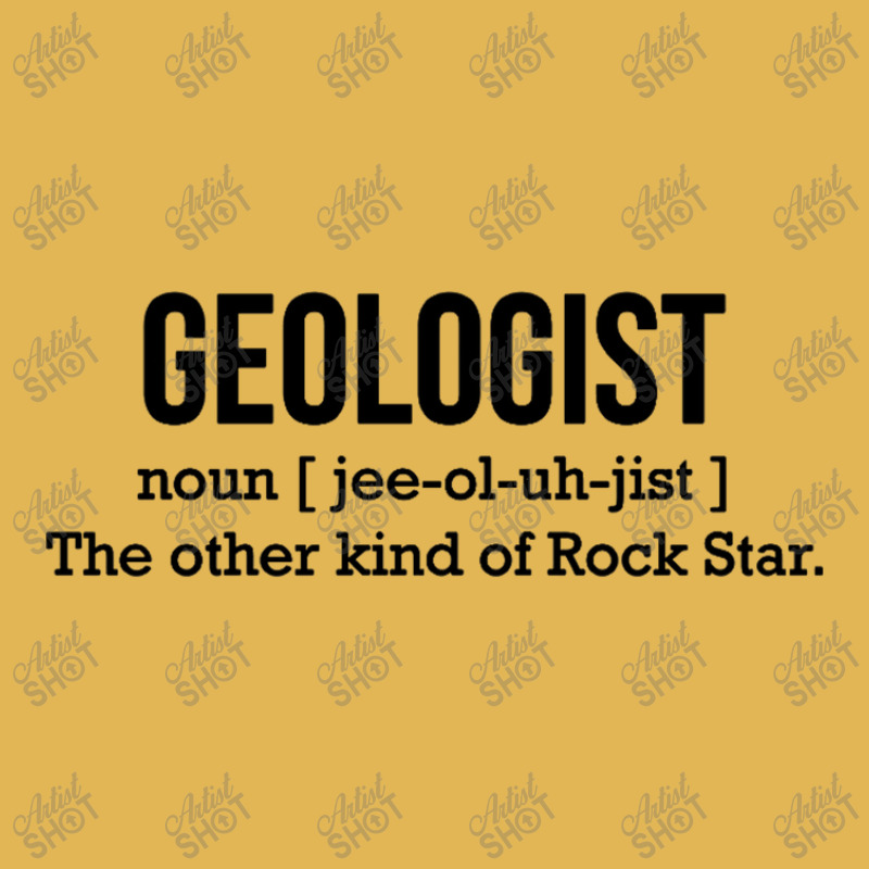 Geologist The Other Kind Of Rock Star Black Vintage Hoodie And Short Set by BLACKSTONE | Artistshot