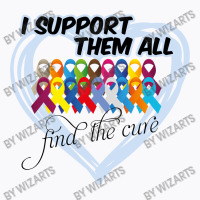 I Support Them All Find The Cure T-shirt | Artistshot