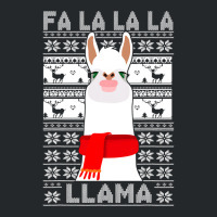 Fa La La Llama Christmas Pajama Alphaca Xmas Decorations 56 Crewneck Sweatshirt | Artistshot