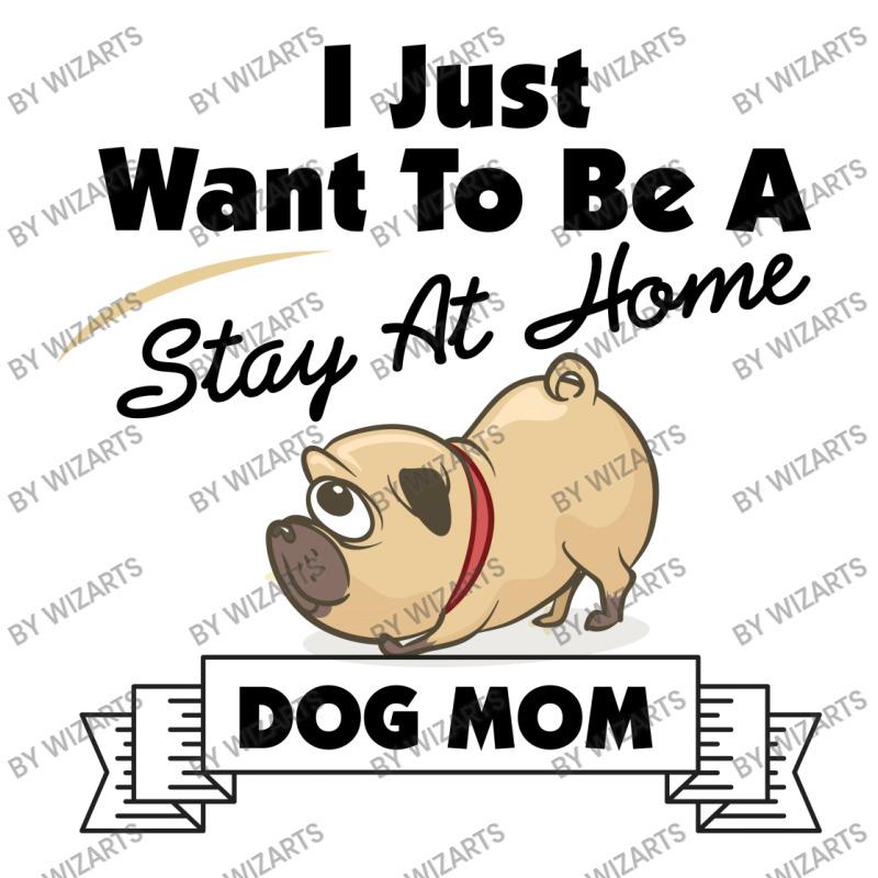 I Just Want To Be A Stay At Home Mom Dog V-neck Tee | Artistshot