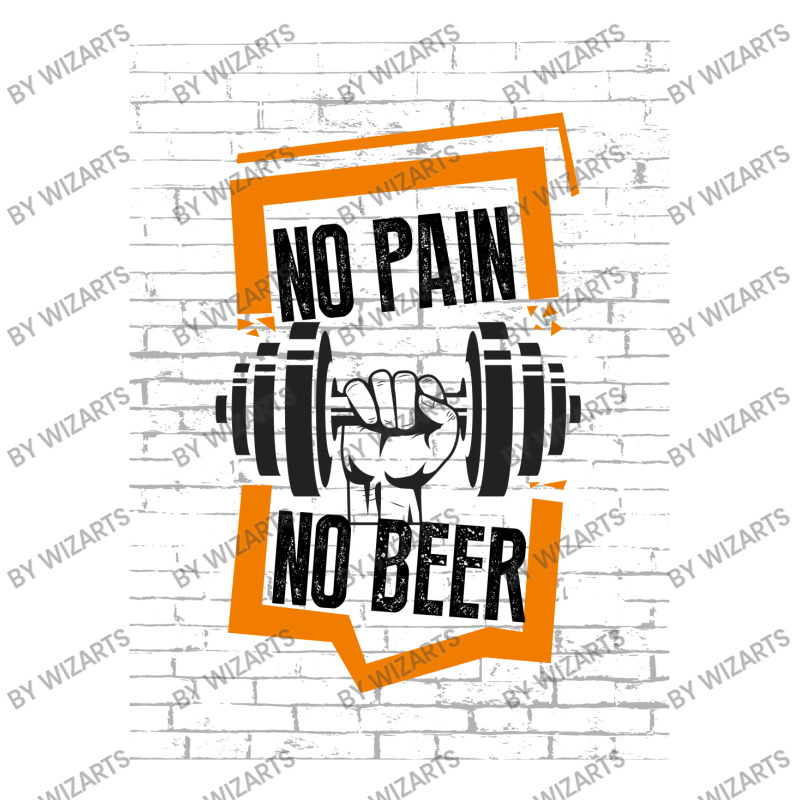 No Pain No Beer Long Sleeve Shirts | Artistshot