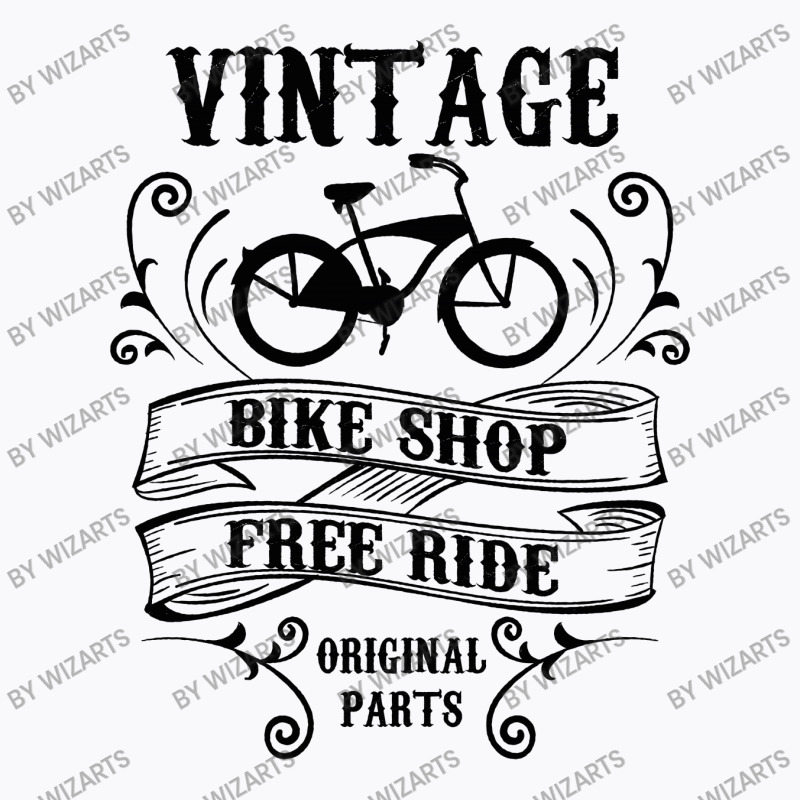Vintage Bike Shop Free Ride Original Parts T-shirt | Artistshot