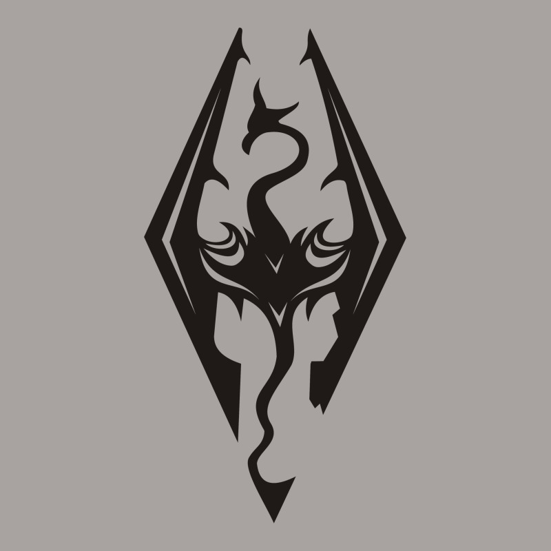 Custom Mens Skyrim Elder Scrolls Oblivion Logo Inspired Womens T Shirt ...