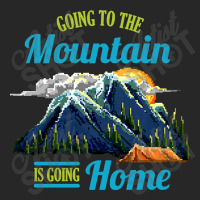 Going To The Mountain Is Going Home Men's T-shirt Pajama Set | Artistshot