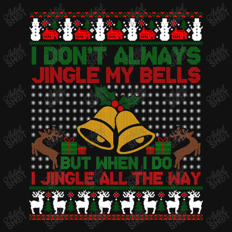 I Jingle All The Way Ugly Christmas Sweater Gifts T Shirt Baby Beanies by Maria_Jezierski | Artistshot