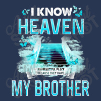 I Know Heaven Is A Beautiful Place They Have My Brother Premium T Shir Men Denim Jacket | Artistshot