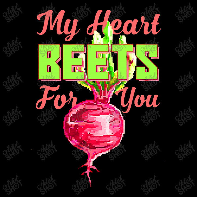 My Heart Beets For You Food Puns V-neck Tee | Artistshot