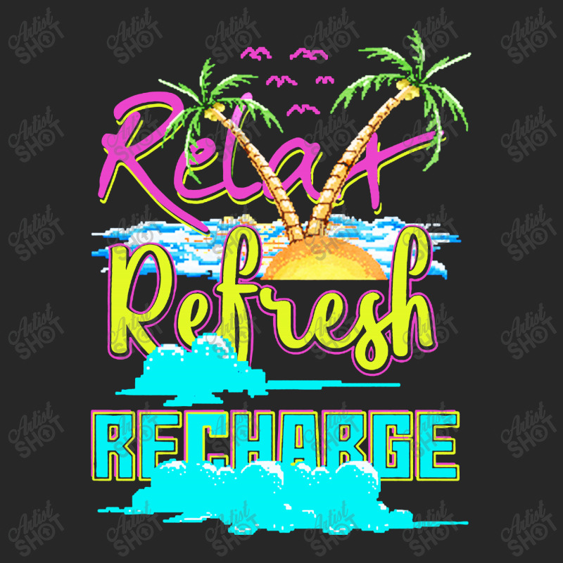 Relax Refresh Recharge Men's T-shirt Pajama Set | Artistshot