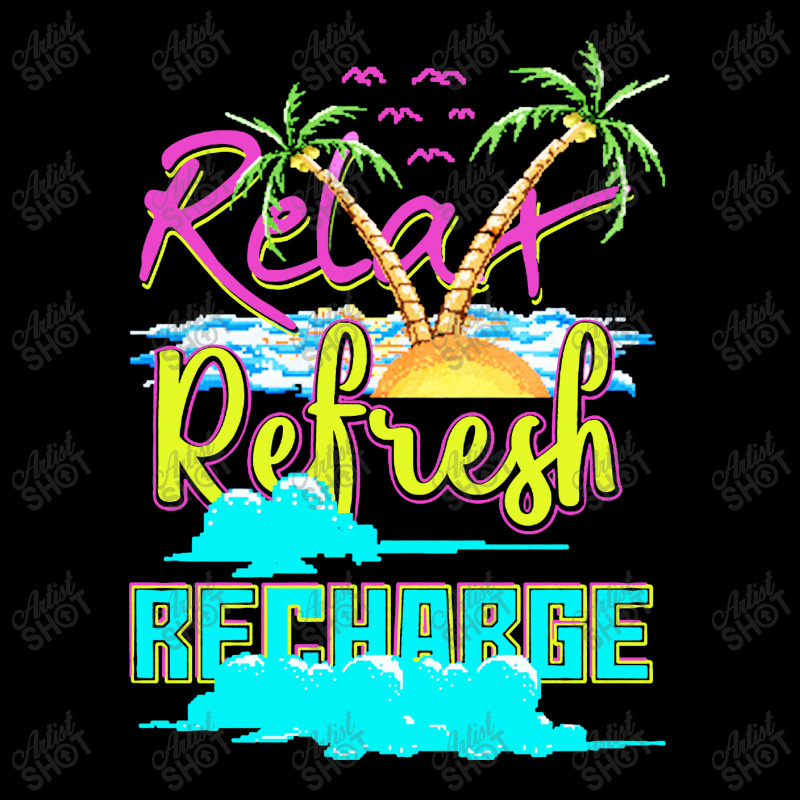 Relax Refresh Recharge Men's 3/4 Sleeve Pajama Set | Artistshot