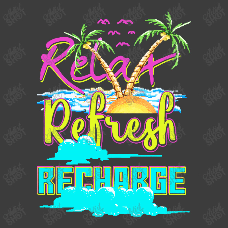 Relax Refresh Recharge Men's Polo Shirt | Artistshot