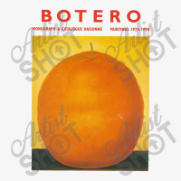 Fernando Botero Orange Ladies Fitted T-shirt | Artistshot