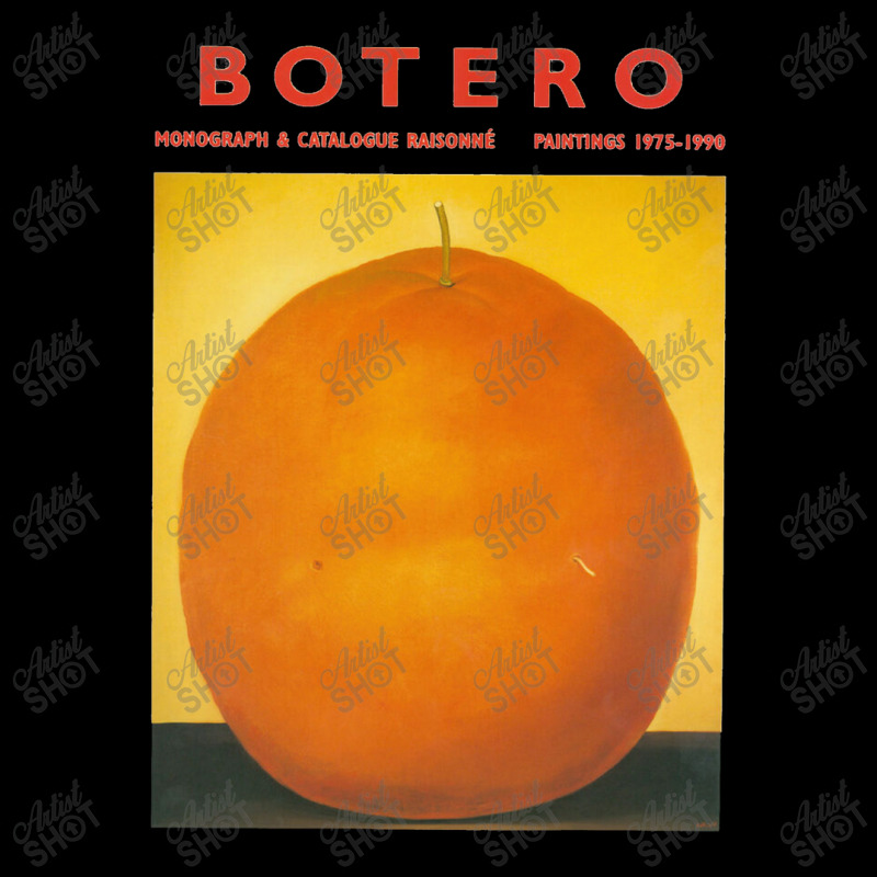 Fernando Botero Orange Cropped Sweater | Artistshot