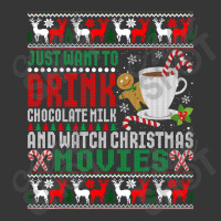 Just Want To Drink Chocolate Milk And Watch Christmas Movies T Shirt Toddler Hoodie | Artistshot