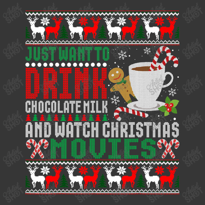 Just Want To Drink Chocolate Milk And Watch Christmas Movies T Shirt Toddler Hoodie by Maria_Jezierski | Artistshot