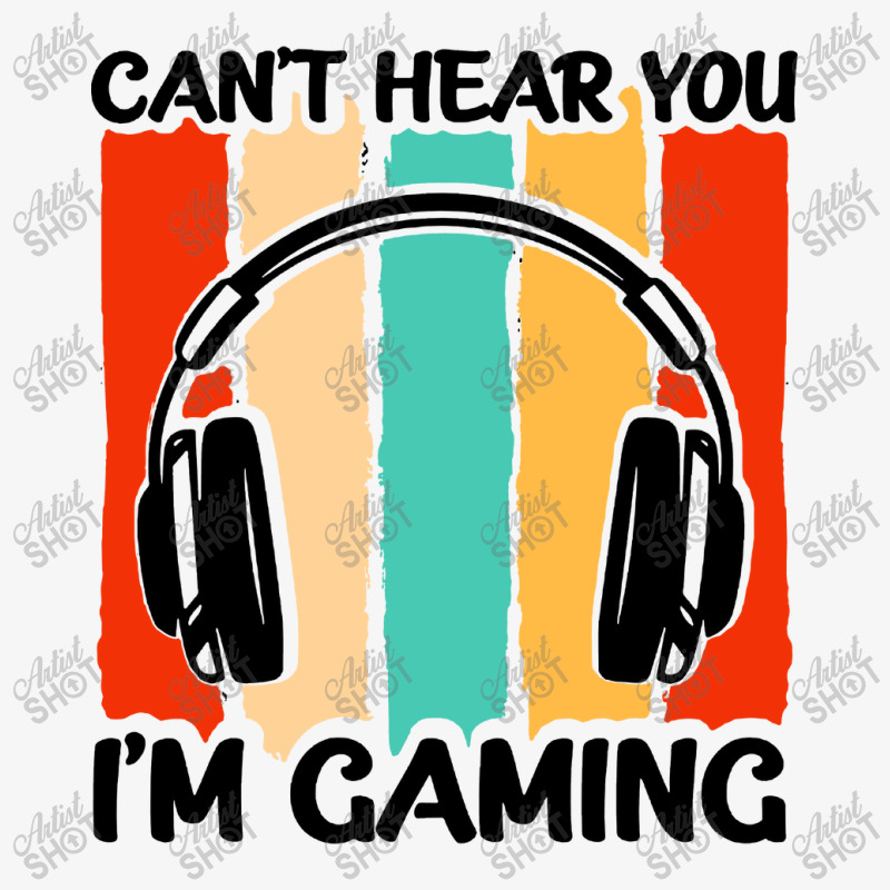 Cant Hear You Im Gaming Headphones Ladies Fitted T-Shirt by LA Bold | Artistshot