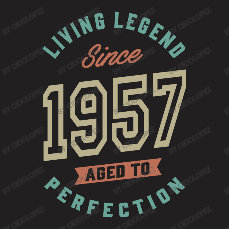Since 1957 Aged To Perfection T-shirt | Artistshot